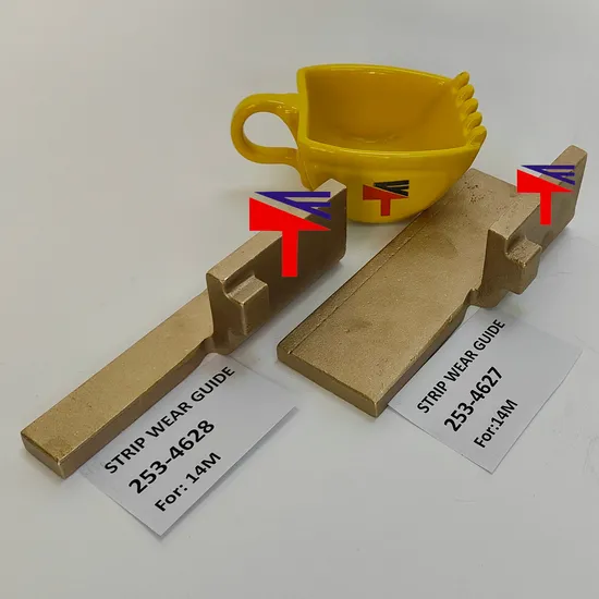 Strip Wear Guide 253-4627 253-4628 for Motor Grader 16m 120h 140g 140h 16g 160h 14m